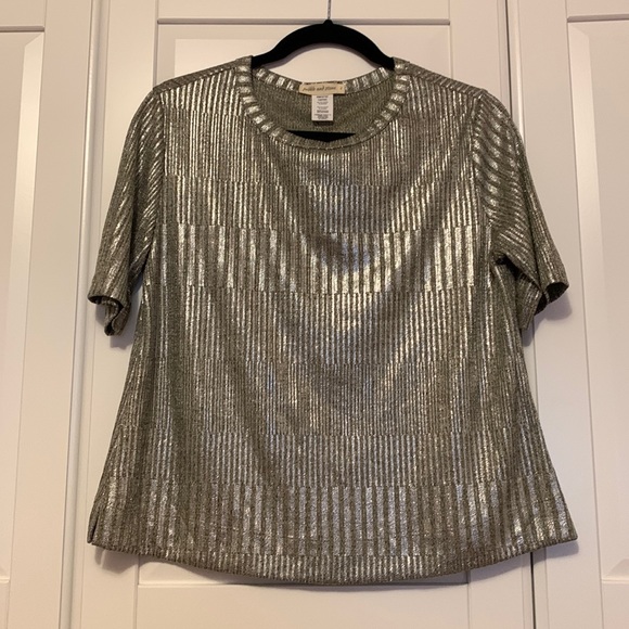 2/ $10 🌶️Pebble and Stone Blouse Size S - Picture 3 of 7